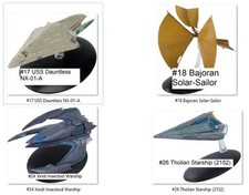 Eaglemoss Star Trek ships, Large selection, £3.49 each