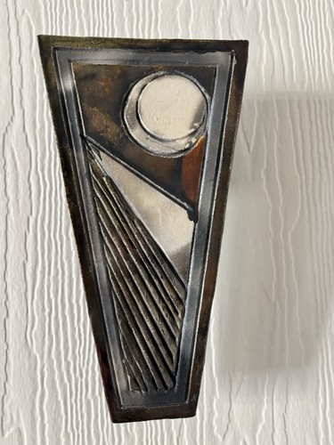 Modernist studio pottery raku - modernist,