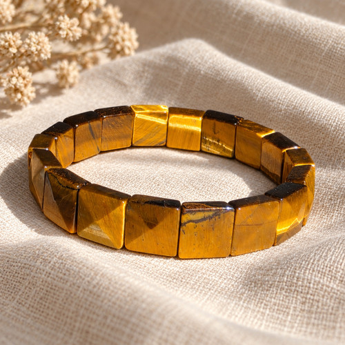 Tiger eye soft bangle - tiger's,