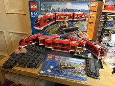 LEGO City Passenger RC Traiin 7938 - 5 car set with observation car - Boxed