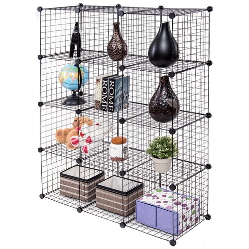 Cube wire storage shelves - 12,