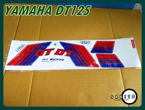 Fit yamaha dt100 dt125 sticker - fit,
