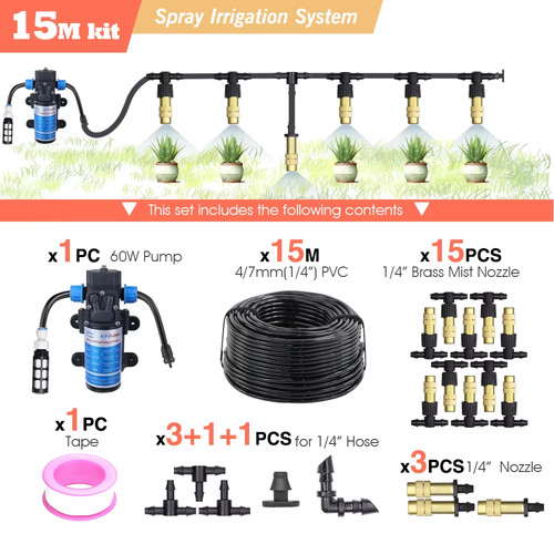 50m hose brass - 5m-50m,