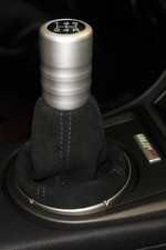 Black Suede Gear Gaiter with