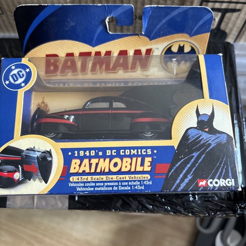 Corgi batman batmobile - batman, 1940's