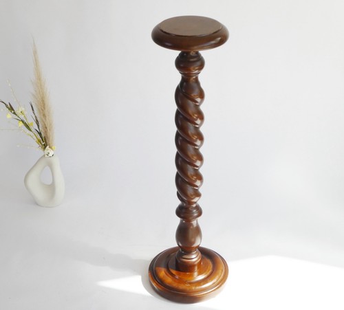 Vintage wooden barley twist - vintage,