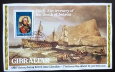 Gibraltar - 1980 - Horatio Nelson - SG MS 441 - Used