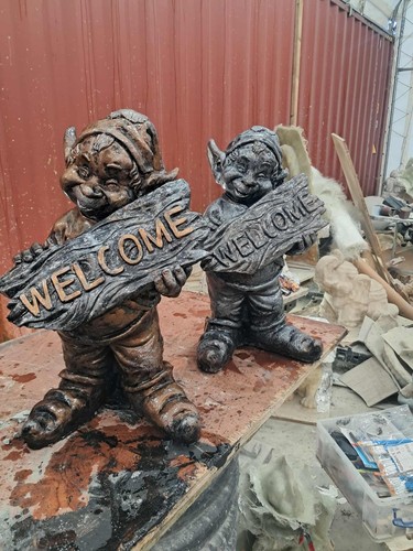 Pixie welcome sign - pixie, latex