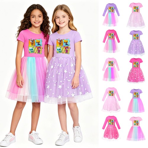 Girls superkitties rainbow - girls,