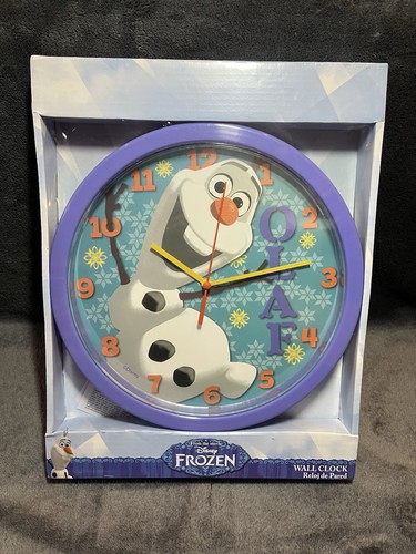 Disney frozen olaf wall - frozen, clock