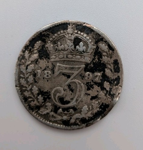 1897 victoria threepence - 1897,