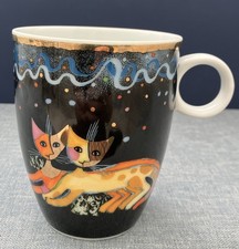 Goebel Collections Rosina Wachtmeister Design Cat Mug