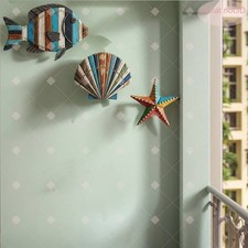 Wall Decor 3Pcs Wood Nautical