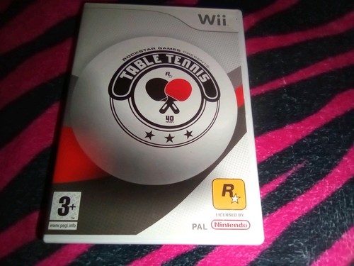 Table tennis nintendo wii game - tennis,