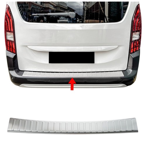 Chrome rear bumper - rear, protector