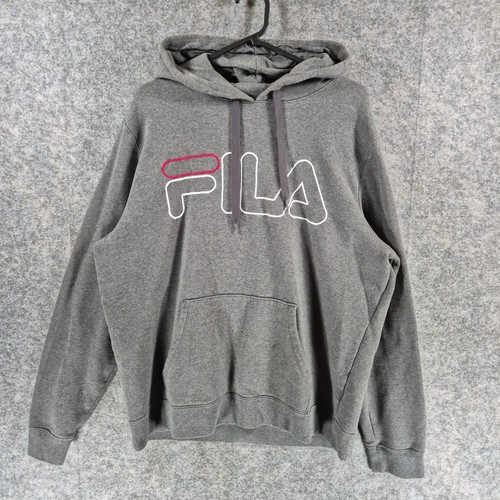 Fila logo hoodie men size - logo,