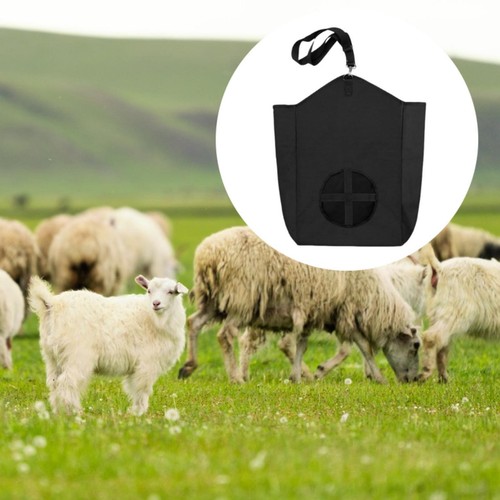 Hay bag goat feeder - hay,