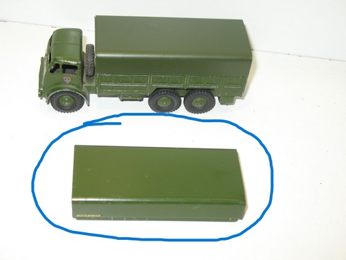 Dinky toys military - military, tarp
