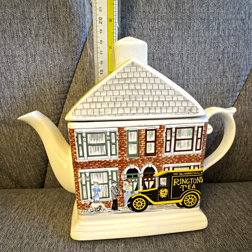 Wade ringtons tea house shaped - wade, house-shaped