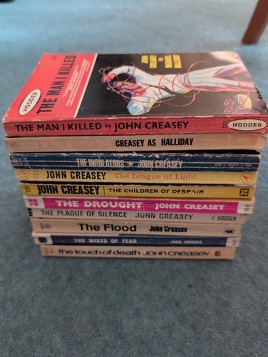 John creasey paperback - 10,