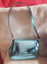 Primark Ladies Metallic Blue