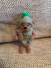 Needle Felted OOAK Cute Teddy
