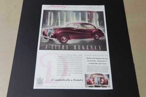 Original 1951 magazine - , advert