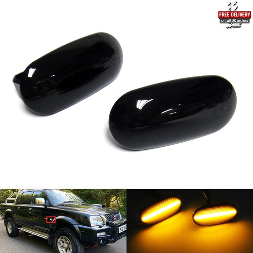 Black lens side indicator - 2x,