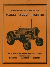 Allis Chalmers Tractor D272
