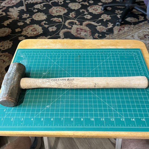 Vintage collins axe 4lb sledge - collins,