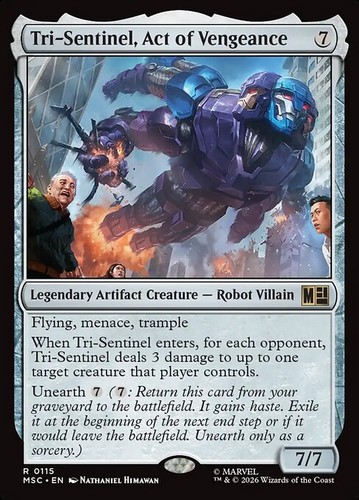 Mtg tri sentinel act of - tri-sentinel,,