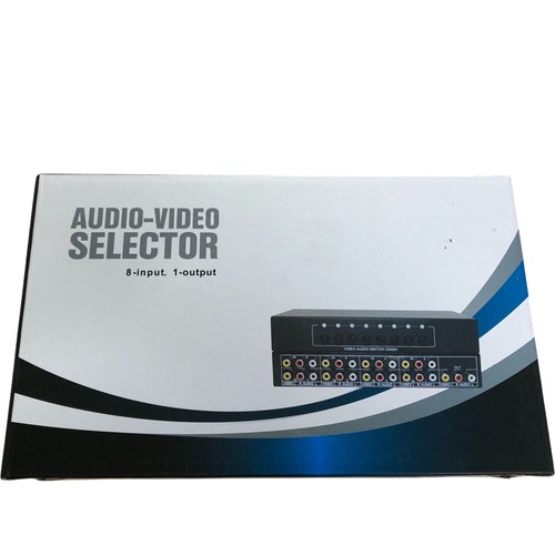 Audio video selector switch - video,