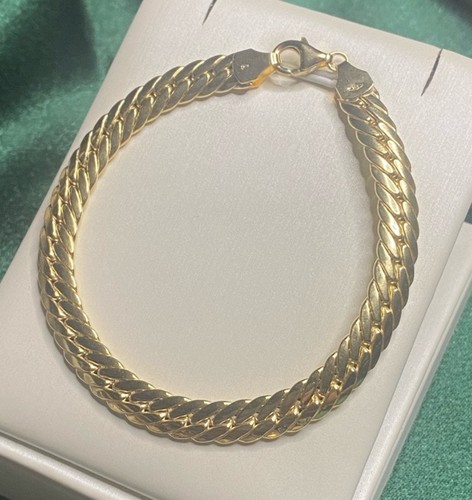 Real 18k saudi gold bracelet - saudi,