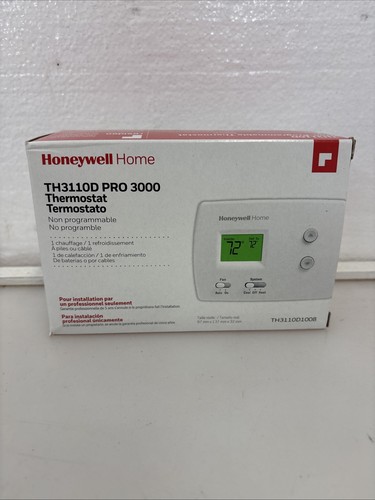 New honeywell th3110d1008 pro - th3110d1008,