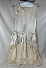 Antique 1920s Satin Flapper