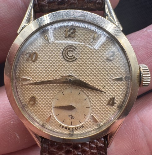 Vintage lord elgin - lord, 14k