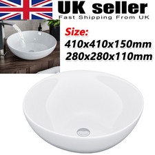 Round Counter Mounted Sink