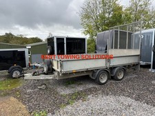 Used Ifor Williams LM126 Flatbed Trailer 12ft x 6ft with Ramp & Spare INC VAT✅