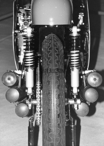 Honda rc166 250cc - rc166, rear