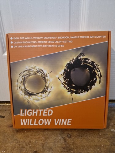 Lighted willow vine - lighted,