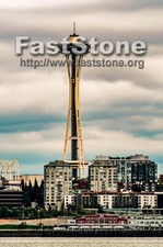 View of Space Needle from Alki