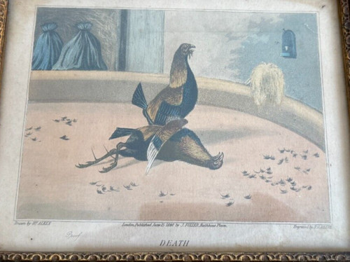 Antique sporting prints 1840 - antique,