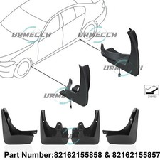 4PCS/SET MUD FLAPS MUDFLAPS GUARDS FOR BMW F10 F11 SALOON ESTATE 2155857/2155858