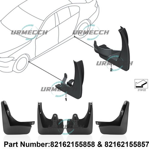 4pcs set mud flaps - 4pcs/set,