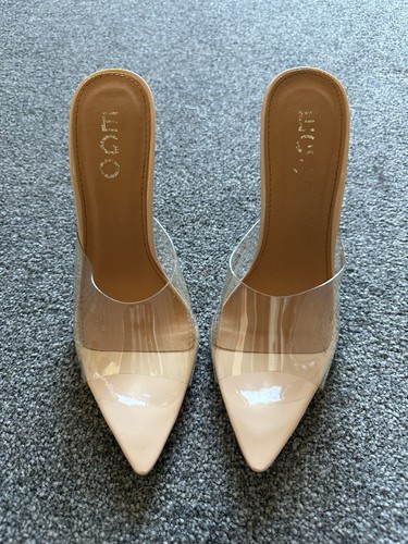 Ego perspex court clear heel - ego,