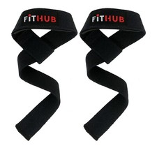 Gym Strap Hook Bar Power Dead Lifting Training Wrist Support Pull Up Hand Grip