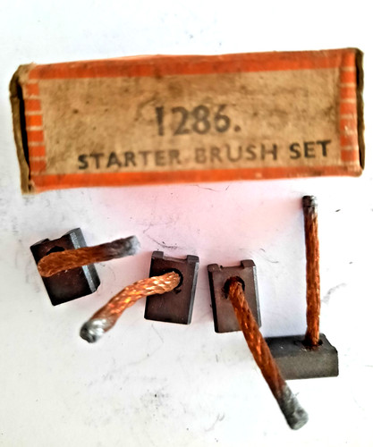 Starter motor brushes - starter,