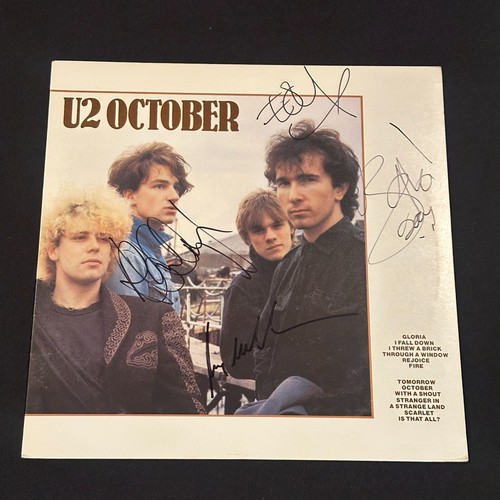 Signed october album - signed,
