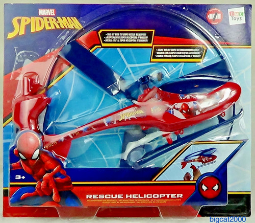 Spiderman rescue helicopter - spiderman,