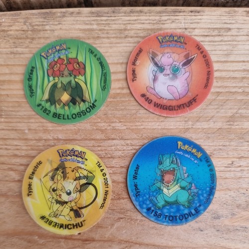 2001 pokemon tazos pichu - pokemon,